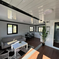 Maisons préfabriquées extensibles en conteneur d'acier de 20 pieds bon marché Mini hôtel pliable Maisons préfabriquées de 2 à 3 chambres à coucher pour ferme