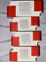 Panneau lumineux Led en aluminium, sans cadre, 10W, 18W, 24W, 36W, IP20