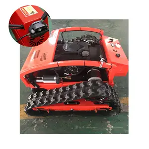 Hot sale multi-function slope remote control robot lawn mower tractor gasoline lawn mower lawn mower self propelled