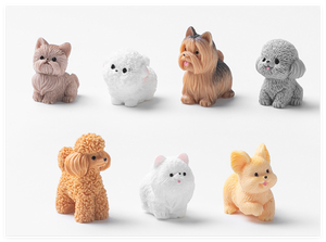 Mini <span class=keywords><strong>figurine</strong></span> de chien 3D en résine pour décoration de gâteau de <span class=keywords><strong>voiture</strong></span>, nouveau dessin animé mignon, <span class=keywords><strong>figurine</strong></span> décorative de jardin, de terrarium, vente en gros - Product Image 6