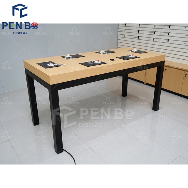 Shopping Mall Modern Electronic Shop Interior Design Retail Cell Phone Display Counter Mobile Phone Shop Display Furniture