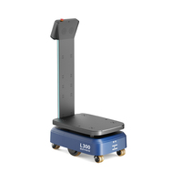 Seneo L300工厂仓库智能运输机器人AGV/AMR底盘300KG负载能力自动充电二次充电