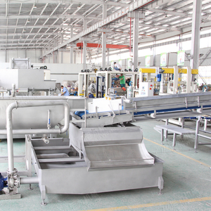 Ligne de transformation industrielle automatique de la laitue et des salades, machine de lavage et de nettoyage des légumes et des fruits - Product Image 4