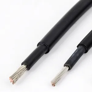 DC Photovoltaic Solar Cables for solar power station pv connector and pv junction box cable cross section 4mm2