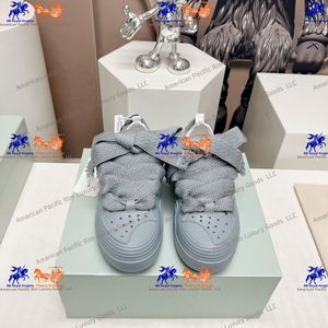 Último Diseño, Zapatos Clásicos de Cuero Genuino de Lujo para Mujer, Estilo Retro, Zapatos Deportivos de Cordones de Alta Calidad para Hombre, LANVINs - Product Image 2