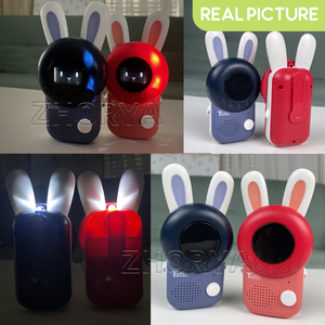 Zhorya 2 pièces Mini talkies-walkies <span class=keywords><strong>Interphone</strong></span> Radio pour enfants 3Km Transmission émetteur-récepteur jouets interactifs pour les enfants - Product Image 5