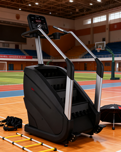 Tronzen Commercial Electric Stair <strong>Climber</strong> <strong>Machine</strong>-Steel Iron Construction LED Screen 10-Level Adjustable Resistance 200kg Max - Product Image 3