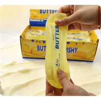 Bâton de beurre de Vaseline le plus vendu, jouet mignon et souple à modeler pour le jeu et la relaxation, jouet anti-stress en TPR à l'huile de coco
