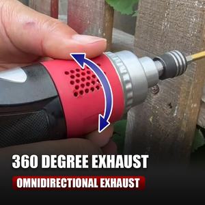 Compact 1/4" <b>Air</b> Impact Driver with Quick Release Ideal for Sockets, <b>Drill</b> Bits, and Wire Brushes - Product Image 5