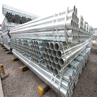 Tuyau rond galvanisé par électro pour la structure de serre de barrière de balustrade