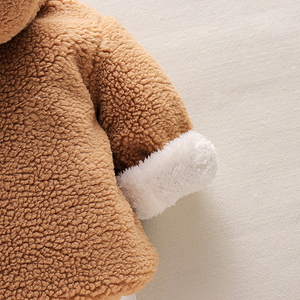 Abrigo de Invierno para Niñas de la Fábrica Huzhou Zhili, Chaqueta Gruesa con Peluche, Orejas de Conejo, Multicolor, Ropa Exterior Cálida - Product Image 6