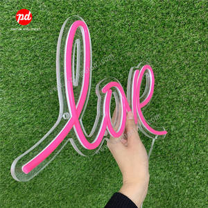 Letrero de Neón LED con Palabras a <span class=keywords><strong>Precio</strong></span> Económico al por Mayor, Letrero de Neón con la Palabra 'Love' para Decoración de Bodas, Eventos y Suministros para Bodas - Product Image 6