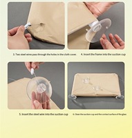Hamac pour chat amélioré avec système de fixation par ventouses, lit pliable pour chat à fixer sur le rebord de la fenêtre