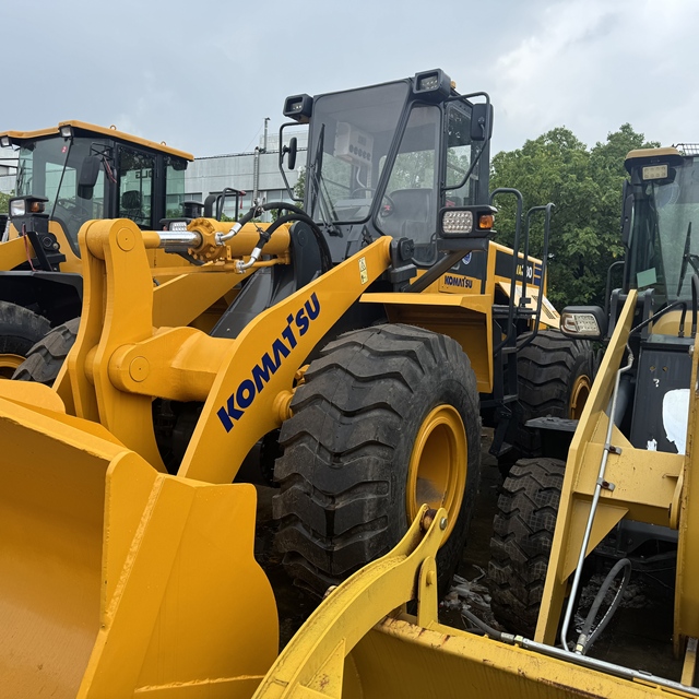 Used Komatsu WA380-3 Wheel Loader 5 Ton Front Loader