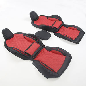 GANE Design Ensemble Complet de Luxe de Housses de Sièges Intérieures de Voiture en Cuir Nappa pour Tesla Model X/Y 2021-2025 - Product Image 3