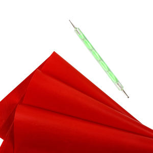 Juego de Papel Carbón <span class=keywords><strong>Rojo</strong></span> Grafito ESSENCE, 5 Lápices para Relieve, Herramientas de Puntillismo, Trazado <span class=keywords><strong>en</strong></span> Madera, Tela, Modelo A4 - Product Image 5