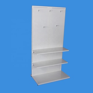 Cửa hàng bán lẻ lịch thi đấu tầng thường vụ sản phẩm hiển thị uốn ống khung đứng POS có thể gập lại dây lưới Bảng điều chỉnh giá - Product Image 2