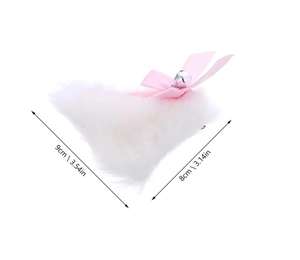 Kat Oor Haar Clip Pluche Bel Bows Haarspelden Anime Lolita Barrette Halloween Cosplay Party Decoraties Wit Zwart Roze - Product Image 3