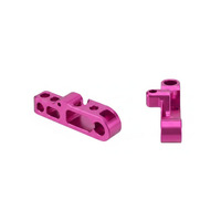 Kit de modification de rampe d'alimentation Série K, finition anodisée, universel, haut débit, en aluminium billette usiné CNC et par électroérosion à fil