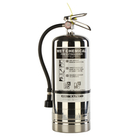 Extincteur portable de classe K en acier inoxydable American Standard