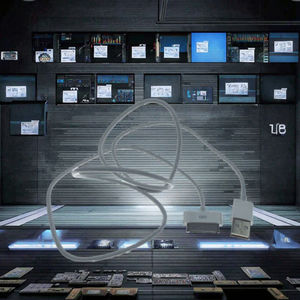 كابل شاحن مزامنة البيانات USB 30PIN بطول 1 متر لـ Barnes & Noble <span class=keywords><strong>Nook</strong></span> <span class=keywords><strong>HD</strong></span> 9 بوصة BNTV60 - Product Image 3