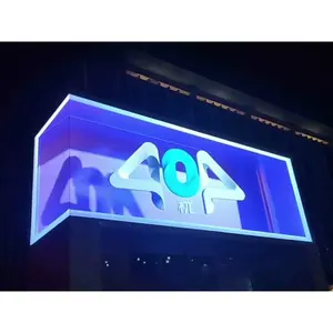 6.67 Perimeter 3D Ecran Exterieur Raksasa Ledwall Tanda Tampilan Grafis Gambar Layar Papan Reklame Jalan Panel Skuter Iklan