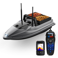 Bateau de pêche RC Flytec V600Pro avec sonar et GPS, 4 points de pêche, 200 points GPS, double alimentation