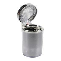 Cendrier de voiture lumineux LED en gros, éclairage coloré, cendrier monté sur les évents d'air de la voiture, cendrier pour cigares
