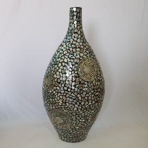 Jarrón de nácar natural de alta calidad más vendido de Vietnam - Product Image 5