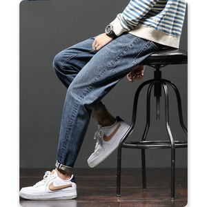 Blue Jeans Shorts Pant uomo S Denim Jeans ammorbidente traspirante strappato ragazzi Casual <span class=keywords><strong>JIN</strong></span> stampa personalizzata estate cotone Spandex immagine - Product Image 4
