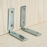 Code d'angle en fer sans échelle Porte et fenêtre Armoire à code d'angle fixe Pièce de connexion invisible Support à 90 degrés en forme de L