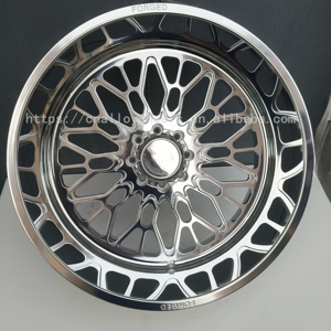 Jantes forgées à rebord profond 26x14 28x16 30x16 polies miroir, déport -<span class=keywords><strong>76</strong></span> -101, sur mesure pour le <span class=keywords><strong>Nord</strong></span> - Product Image 1