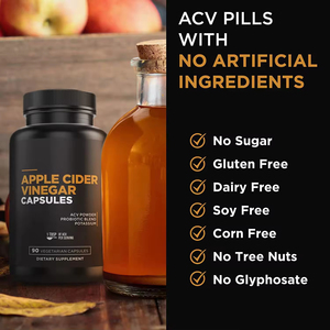 Капсулы OLLI Vegan Organic Keto BHB с яблочным уксусом, добавка для кето-диеты, капсулы с яблочным уксусом - Product Image 2