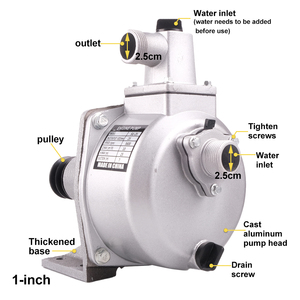 <span class=keywords><strong>Bomba</strong></span> de agua centrífuga autocebante de 1 pulgada SU-25 de salida de fábrica para riego agrícola con polea - Product Image 3