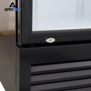 Réfrigérateur vertical compact à <span class=keywords><strong>porte</strong></span> vitrée, vente chaude directe usine - Product Image 6