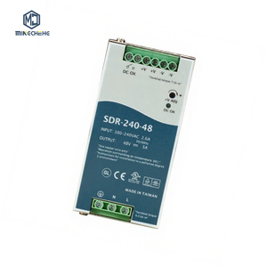 Alimentation électrique à découpage industrielle SDR-240-48 240W 48V 5A, neuve et d'origine, montage sur rail DIN, en stock - Product Image 1