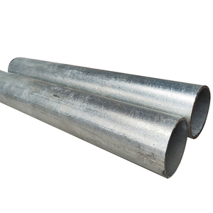 Tubería <span class=keywords><strong>de</strong></span> Acero al Carbono Sin Costura ASTM A106 A53 Sch40 HDGI, <span class=keywords><strong>Tubo</strong></span> <span class=keywords><strong>Galvanizado</strong></span> por Inmersión en Caliente, 1/2, 3/4, 1, 1.5, 2 <span class=keywords><strong>Pulgadas</strong></span> para Invernadero - Product Image 1