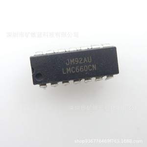 Amplificador operacional Lmc660cn, chip IC DIP14 para aplicaciones lineales - Product Image 4