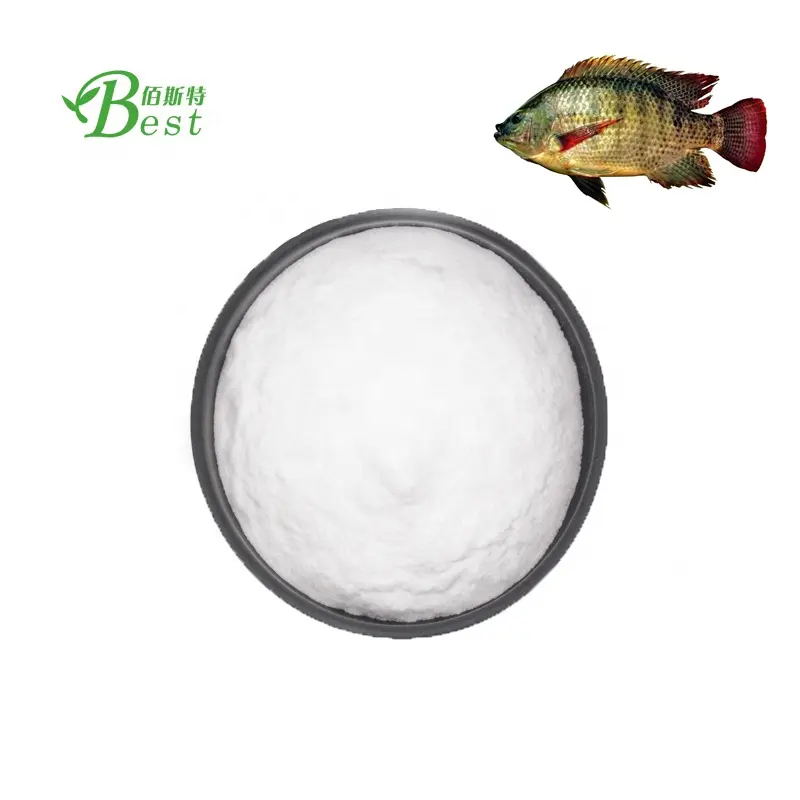 Péptidos de colágeno de pescado URE, proteína de colágeno de pescado, colágeno de Tilapia