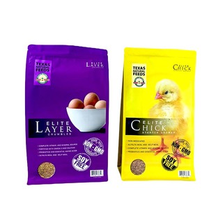 Bolsas personalizadas de 5 kg y 10 kg con fondo plano y cierre de cremallera para envasar mantequilla de cacahuete, alimento para pollos y golosinas para mascotas. - Product Image 2