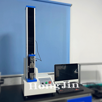 Hong Jin Machine d'essai de traction de matériau universel en caoutchouc électronique automatique pour ordinateur à colonne unique