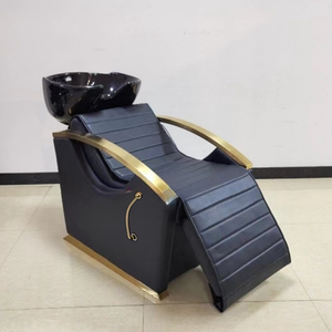 เก้าอี้สระผมทันสมัย ดีไซน์หรูหรา สำหรับร้านเสริมสวยและร้านตัดผม พร้อมอ่างเซรามิก - Product Image 6