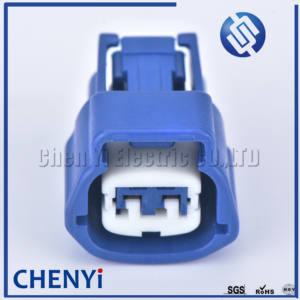蓝色2针Rs 090系列母 (2.2) 汽车外壳插头塑料防水接线连接器6189-0777 - Product Image 2