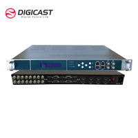 Receptor Profesional DVB-S2 Encriptado con Gateway IP DMB-90E, Sintonizador HD MI IP, 4/8/12 Sintonizadores, Entrada/Salida ASI para Cabecera de TV Digital