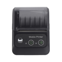 Imprimante thermique de reçus Bluetooth 58 mm compatible ESC/POS avec ensembles de commandes