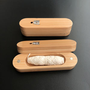 <span class=keywords><strong>Fil</strong></span> <span class=keywords><strong>dentaire</strong></span> écologique à base de plantes 30m, <span class=keywords><strong>compostable</strong></span>, en amidon de maïs, avec support en bambou, biodégradable, en verre, Candelilla Laser - Product Image 5