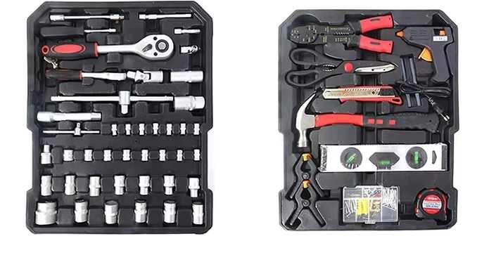 226pcs Combination Tool Hand Set for General Household Use