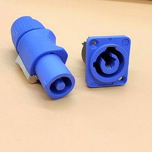 אבקת xlr 3pin ip65 כוח עמיד למים תקע זכר, שקע עבור ציוד אודיו תצוגה הוביל - Product Image 2