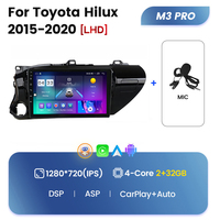 Sistema de Audio Multimedia para Automóvil MEKEDE M6 PRO Android 12 QLED para Toyota Hilux 2015 2020