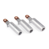 Bornes de mise à la terre électriques bimétalliques cuivre-aluminium plaquées étain 12V avec connecteur à cosse pour câbles de 1,5 à 300 mm
